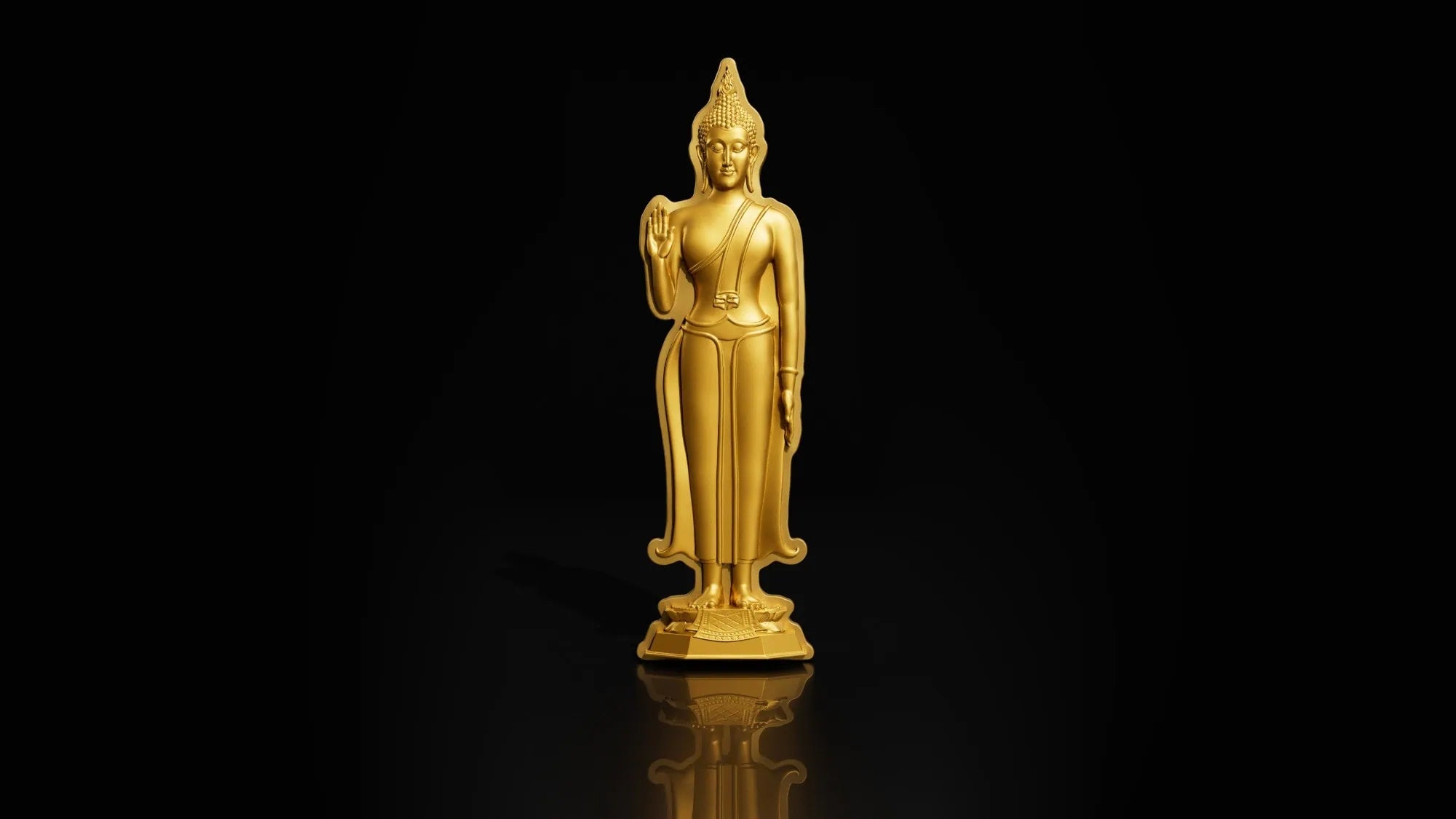 Chad - 7 Days Buddha SET in 8x 1 oz silver