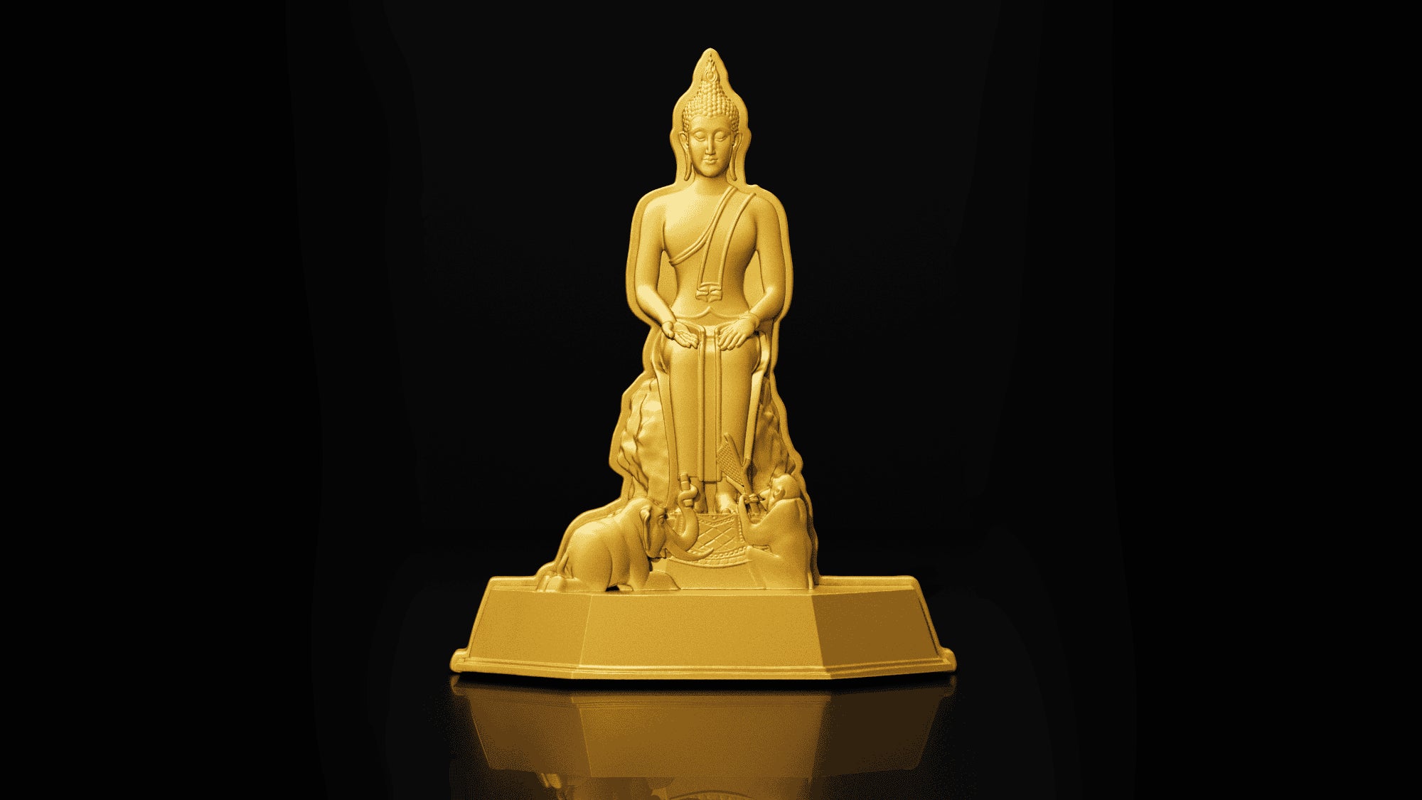 Chad - 7 Days Buddha SET in 8x 1 oz silver