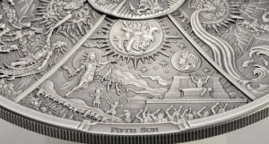 Aztec Five Suns – Ages of Man series 3 oz
