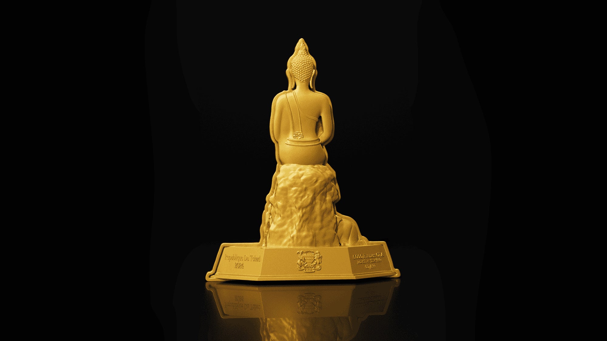 Chad - 7 Days Buddha SET in 8x 1 oz silver