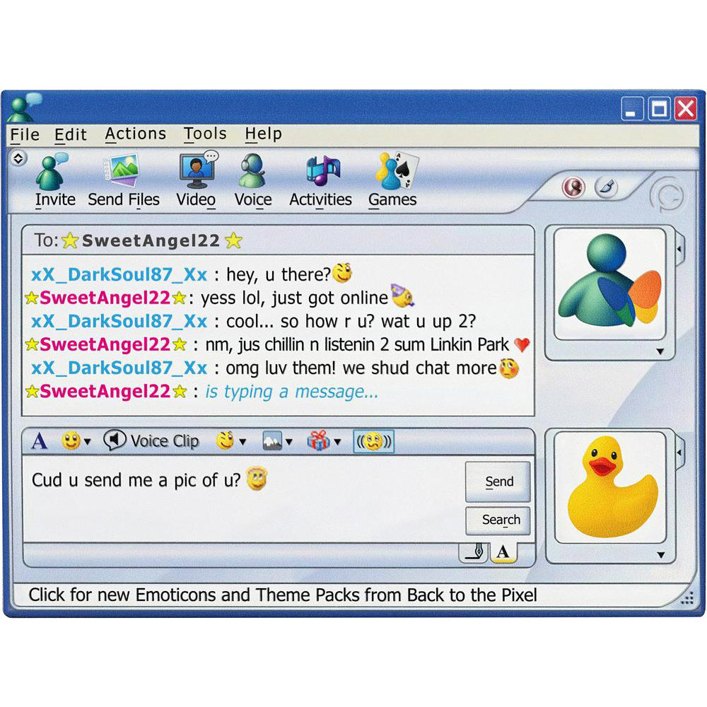 Niue - MSN Messenger - Back to the Pixel