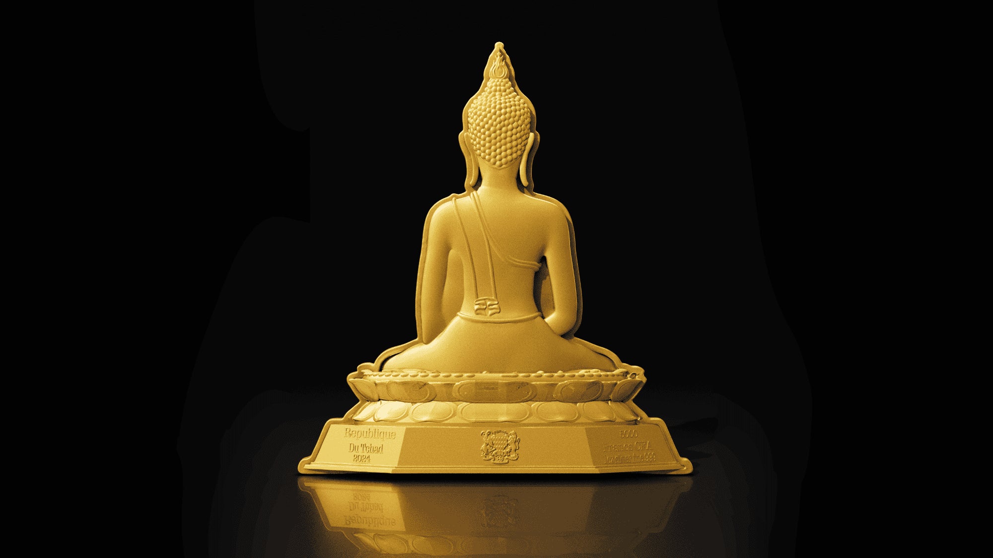 Chad - 7 Days Buddha SET in 8x 1 oz silver