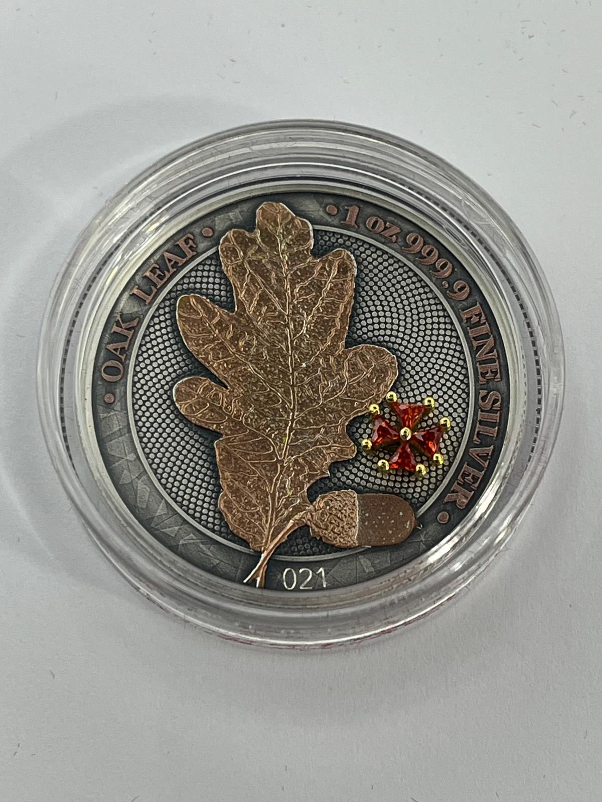 OAK LEAF CROSS SET 5 x 1 oz