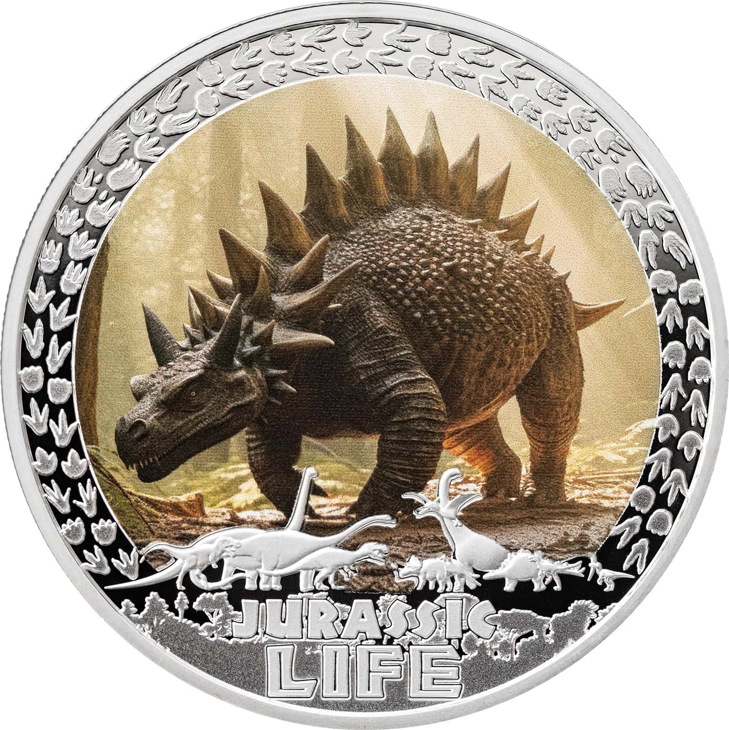 Liberia – Jurassic Life - Stegosaurus