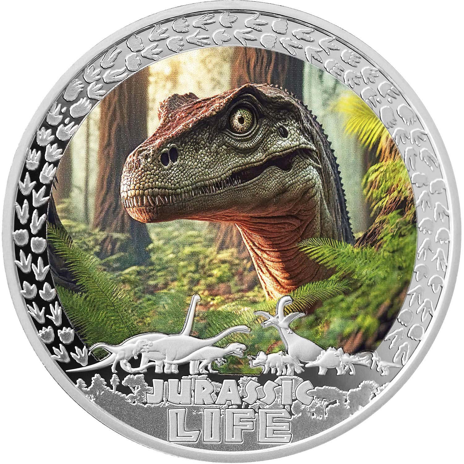 Liberia – Jurassic Life - Velociraptor
