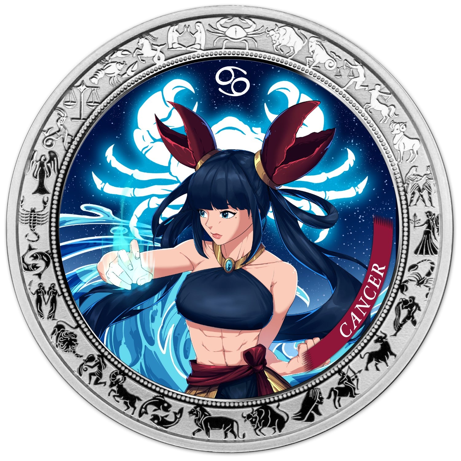 Ghana – Cancer – Anime Zodiac