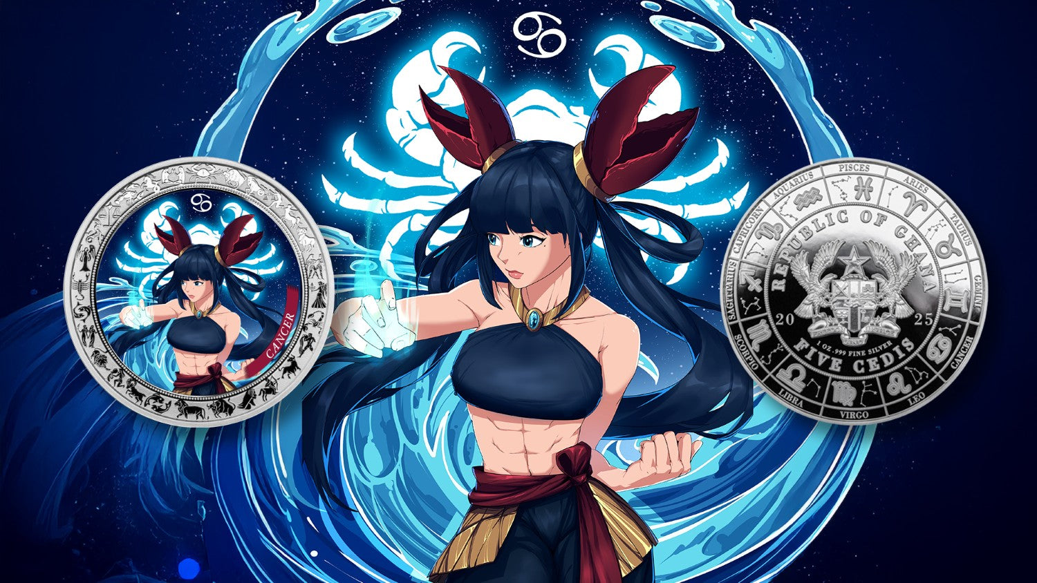 Ghana – Cancer – Anime Zodiac