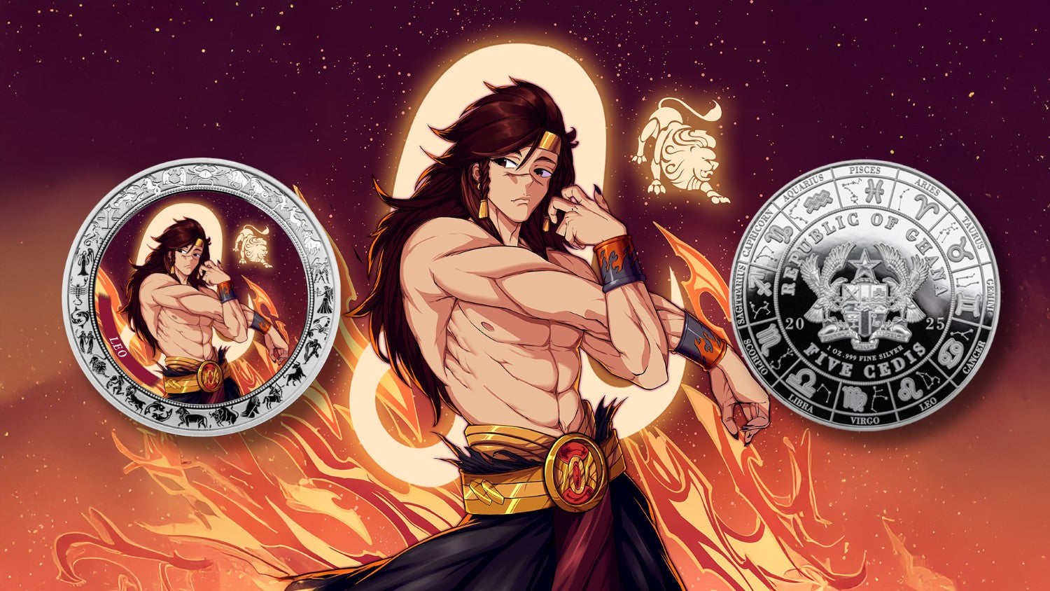 Ghana – Leo – Anime Zodiac