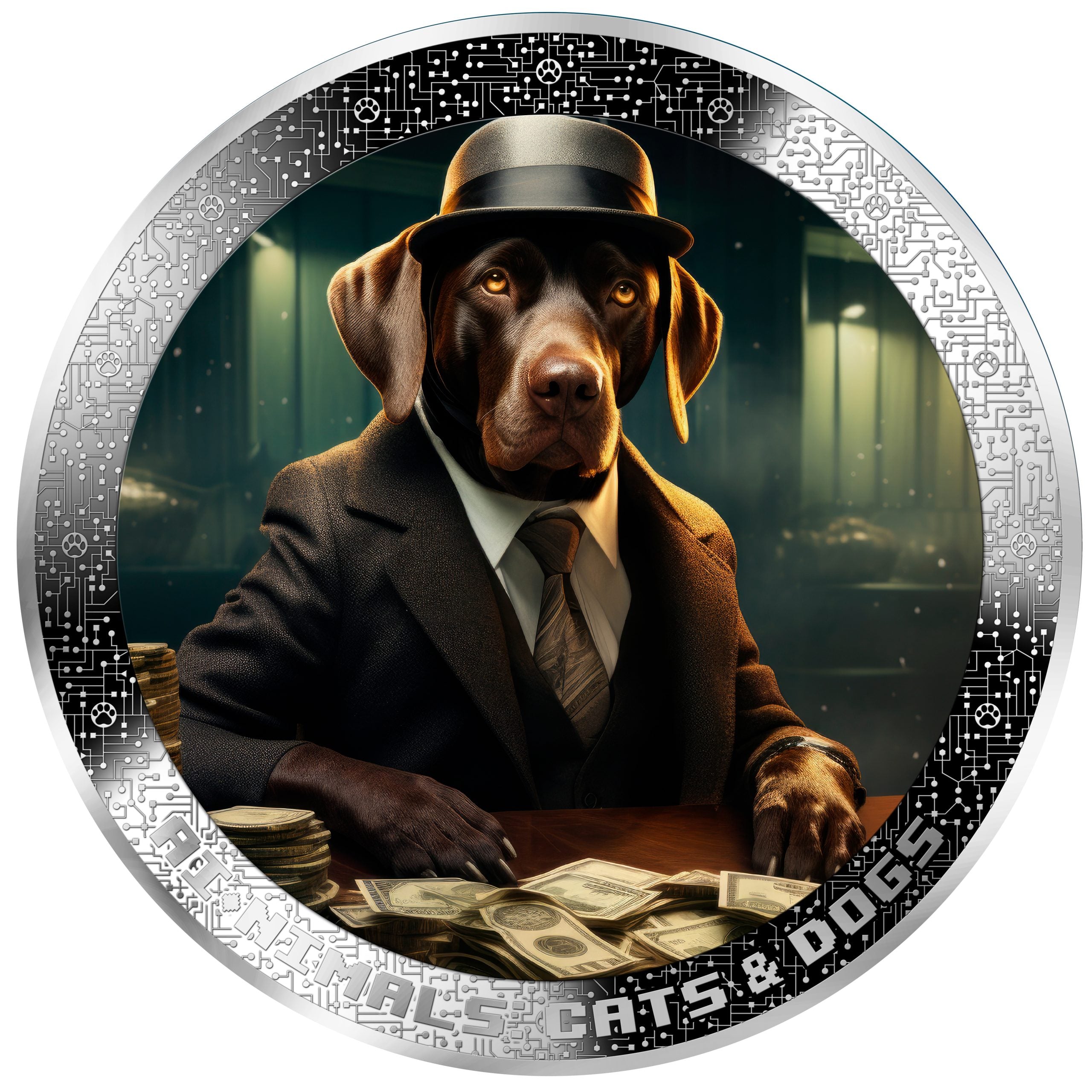Cameroon – AI•NIMALS - Maffia Banker Dog