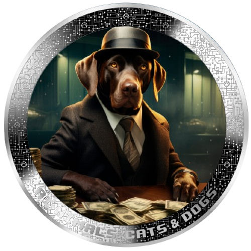 Cameroon – AI•NIMALS - Mafia Banker Dog