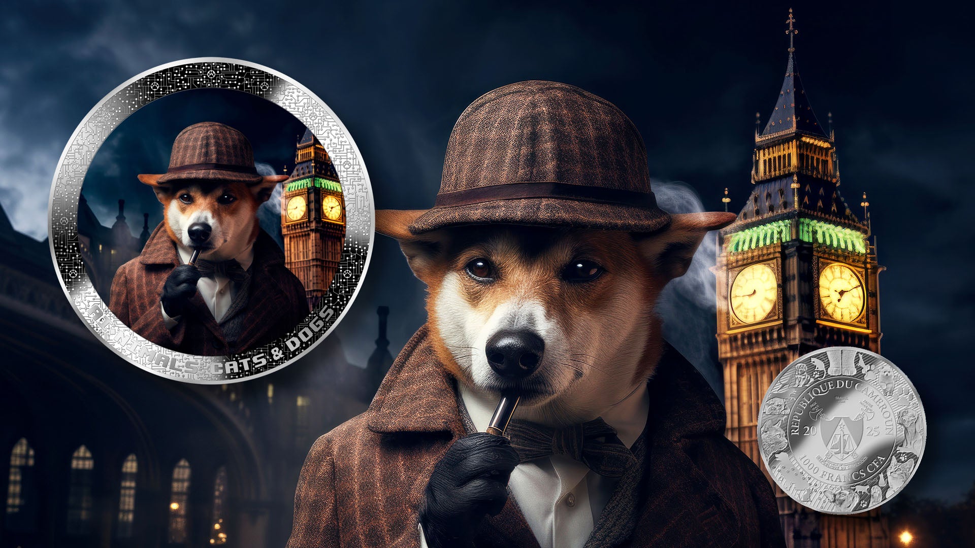 Cameroon – AI•NIMALS - Detective Dog