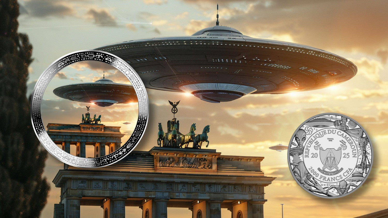 Cameroon – We are not alone – UFO above Berlin