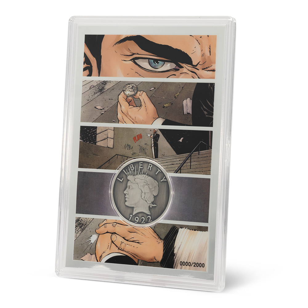Niue - DC - Two Face Coin & Foil Set