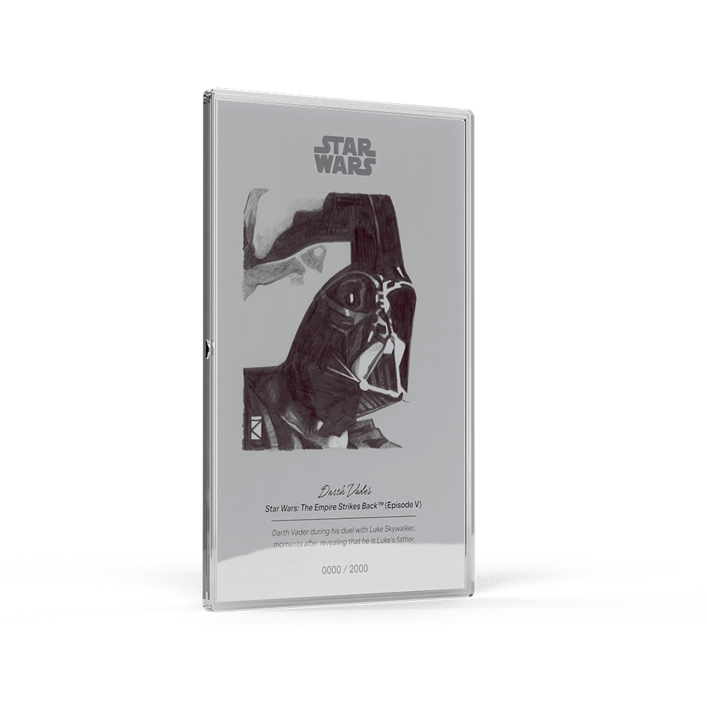 Niue - STAR WARS - SKETCH SERIES - Darth Vader Foil
