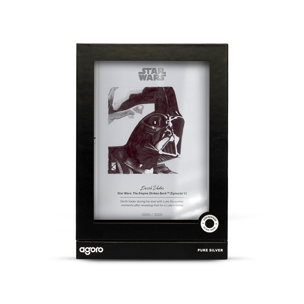 Niue - STAR WARS - SKETCH SERIES - Darth Vader Foil