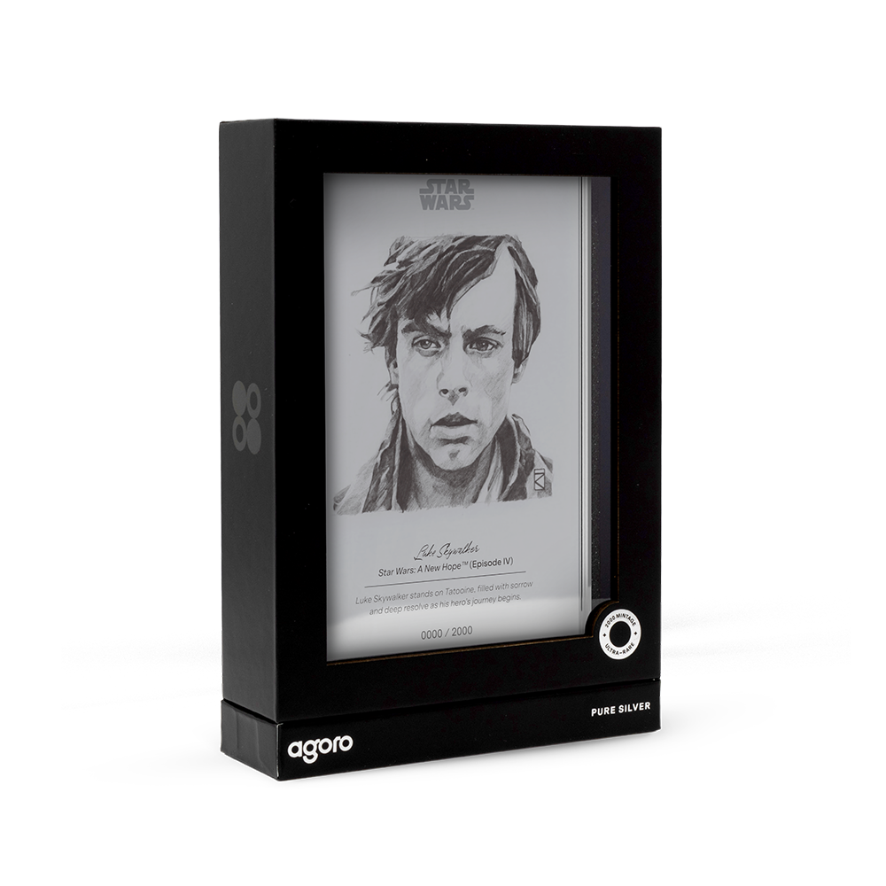 Niue - STAR WARS - SKETCH SERIES - Luke Skywalker Foil