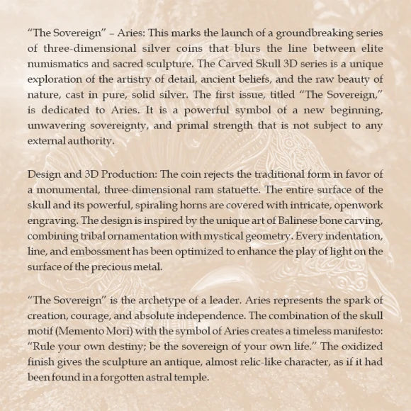 Cameroon - Carved Skull: The Sovereign