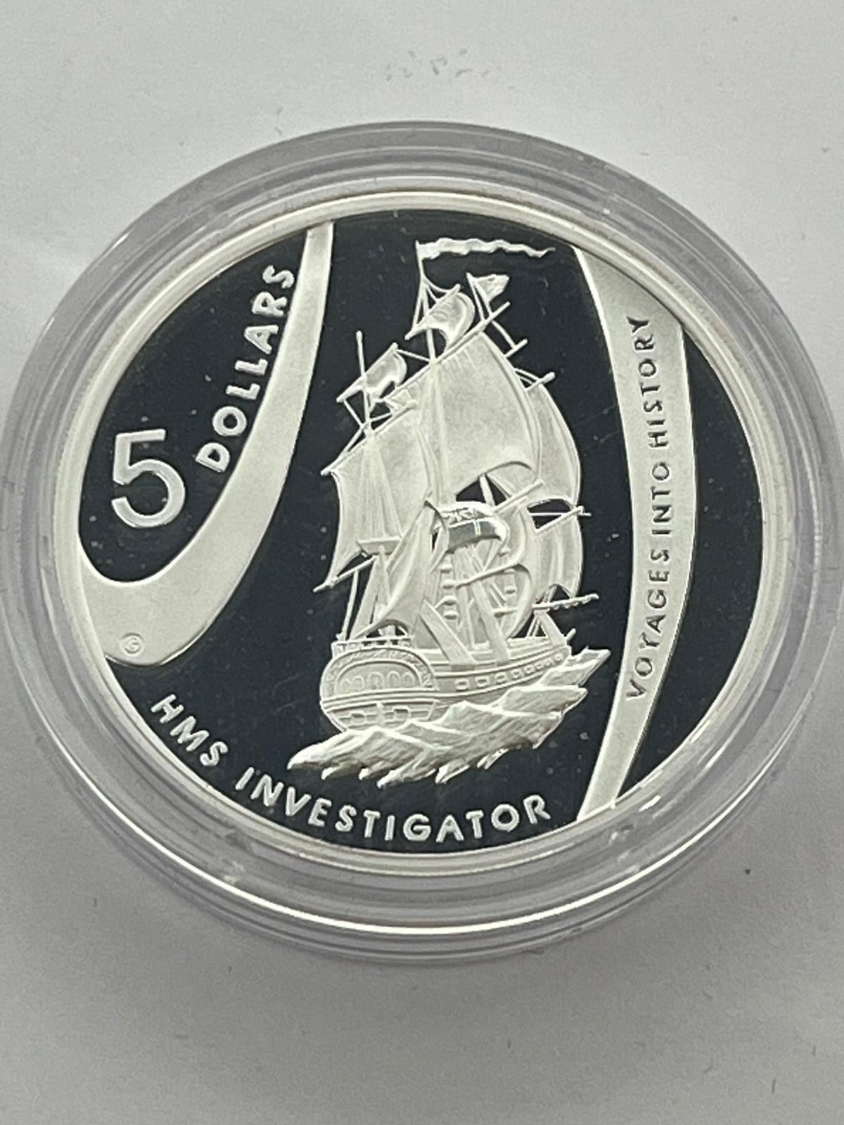 Masterpieces in Silver 2002 Voyages into History set