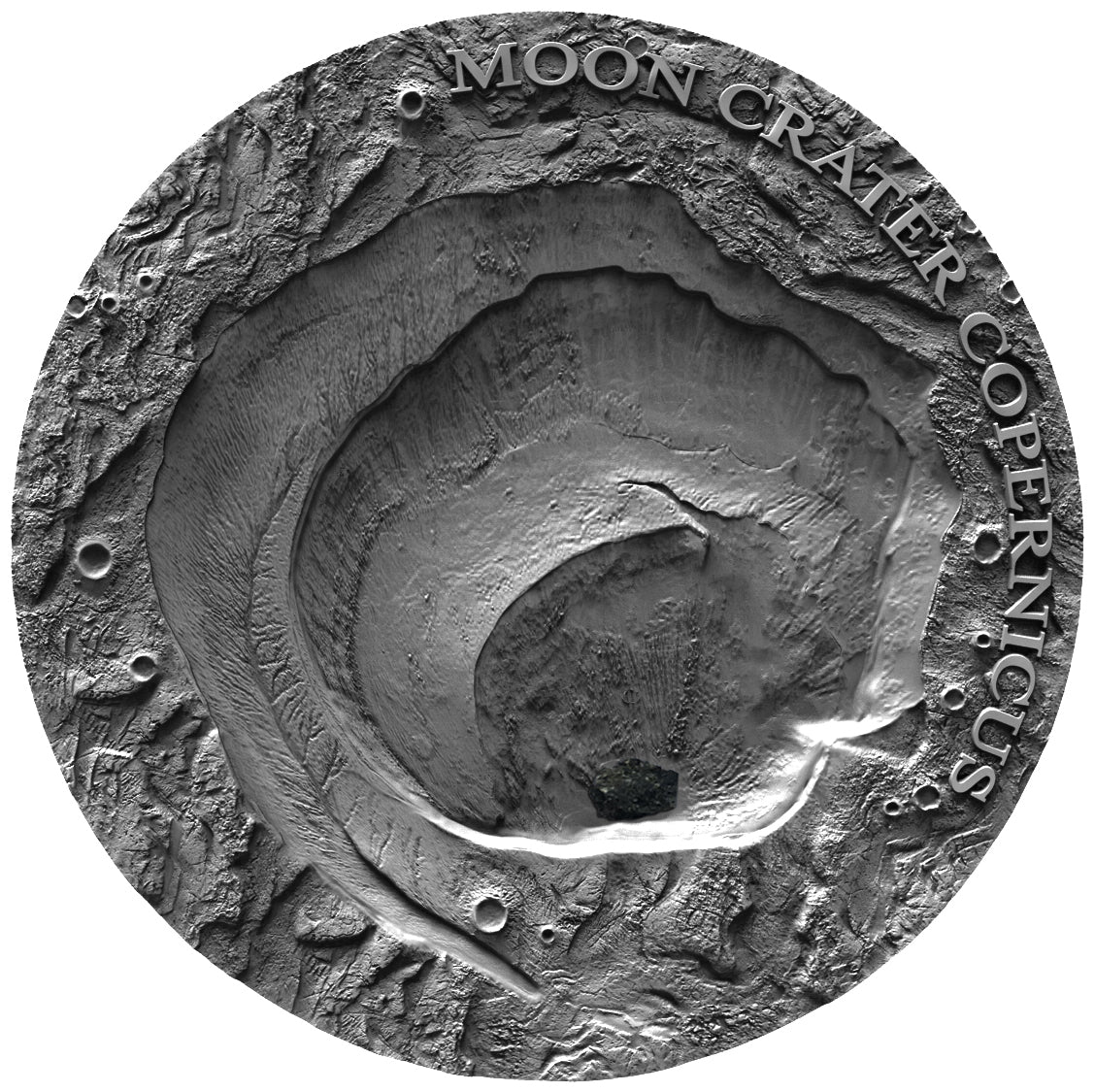 Niue - Vesta - Moon crater Copernicus Craters of universe - 1 oz