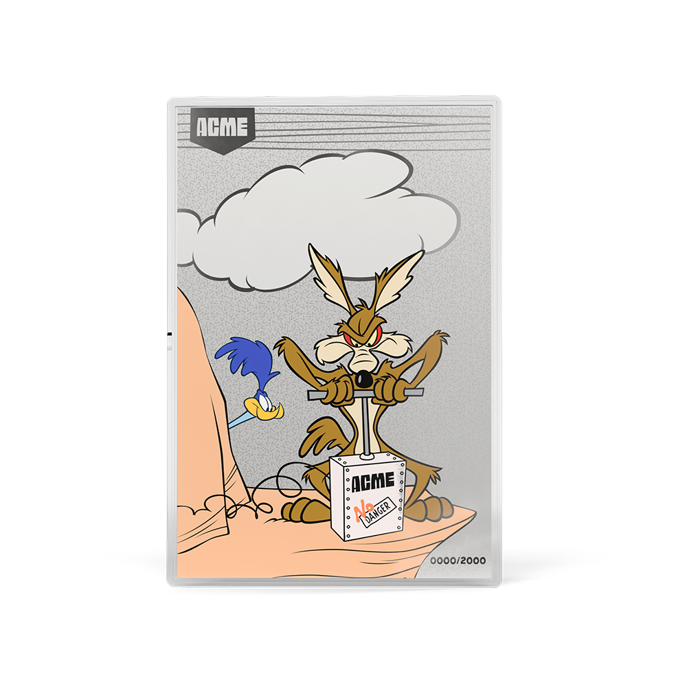 Niue - Looney Tunes - Acme TNT Plunger Foil With Chase - 5 g