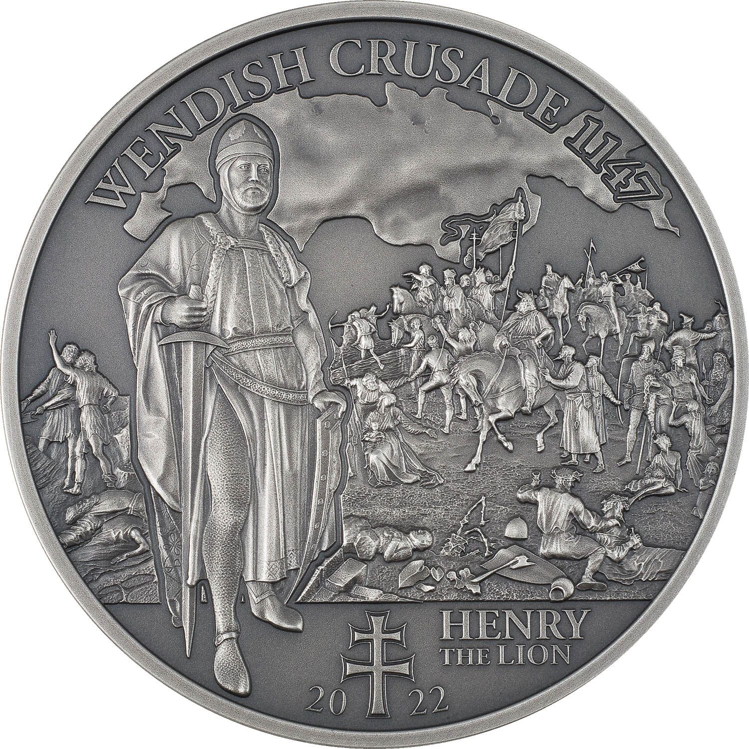 Cook Islands - Wendish Crusade – Northern Crusades - 1 oz