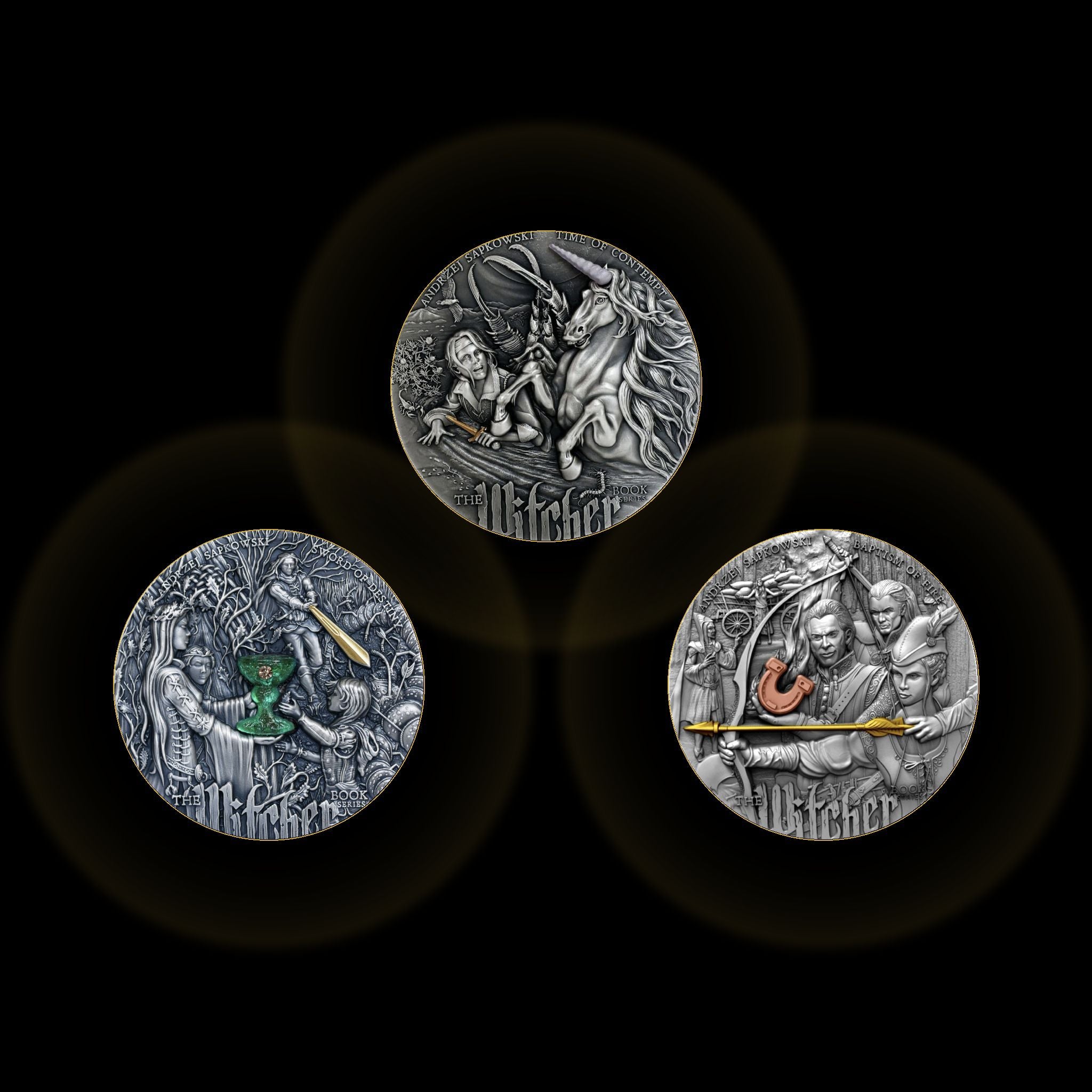 Niue - The Witcher series - 3 x 2 oz