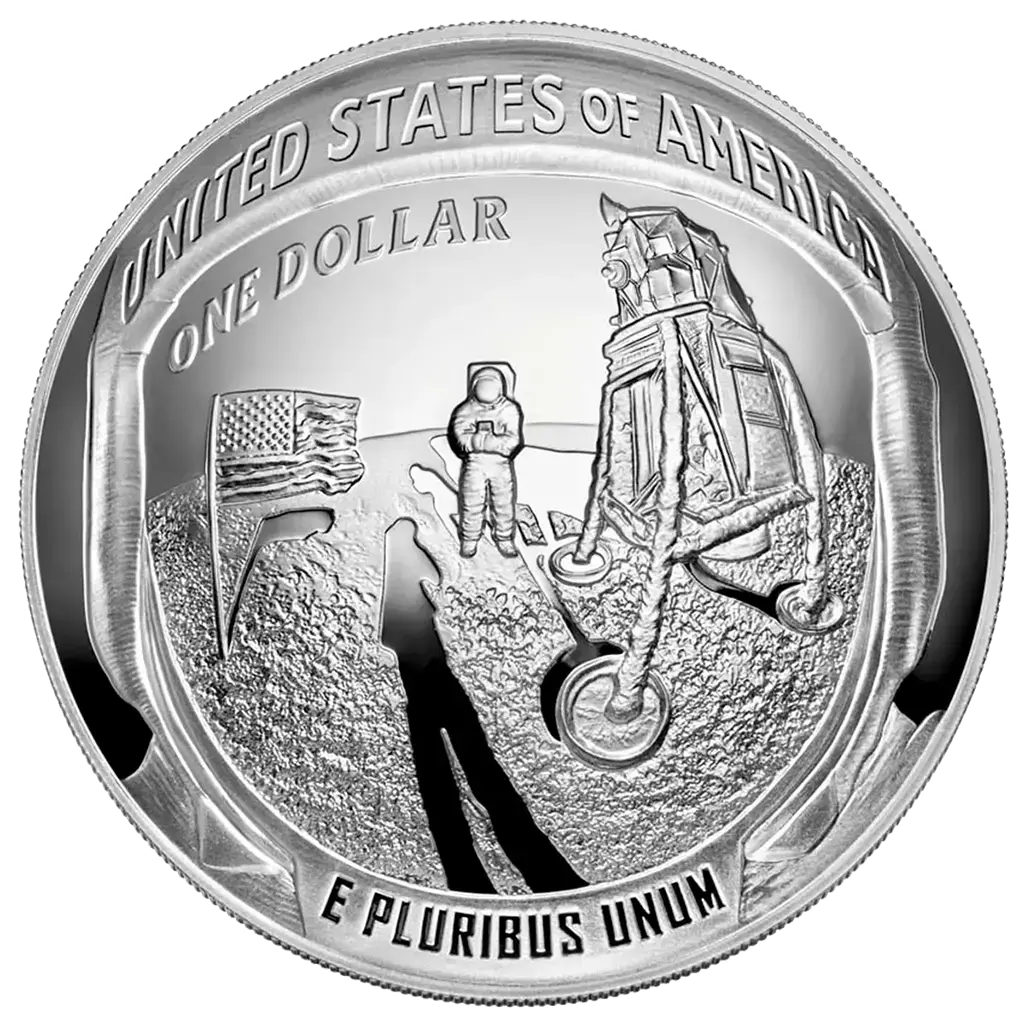 America - 50 Years Moon Landing - Apollo 11 - 5 oz