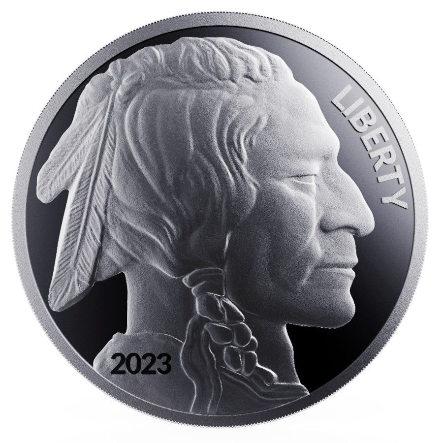 2023 - 1 oz - American Silver Buffalo Round