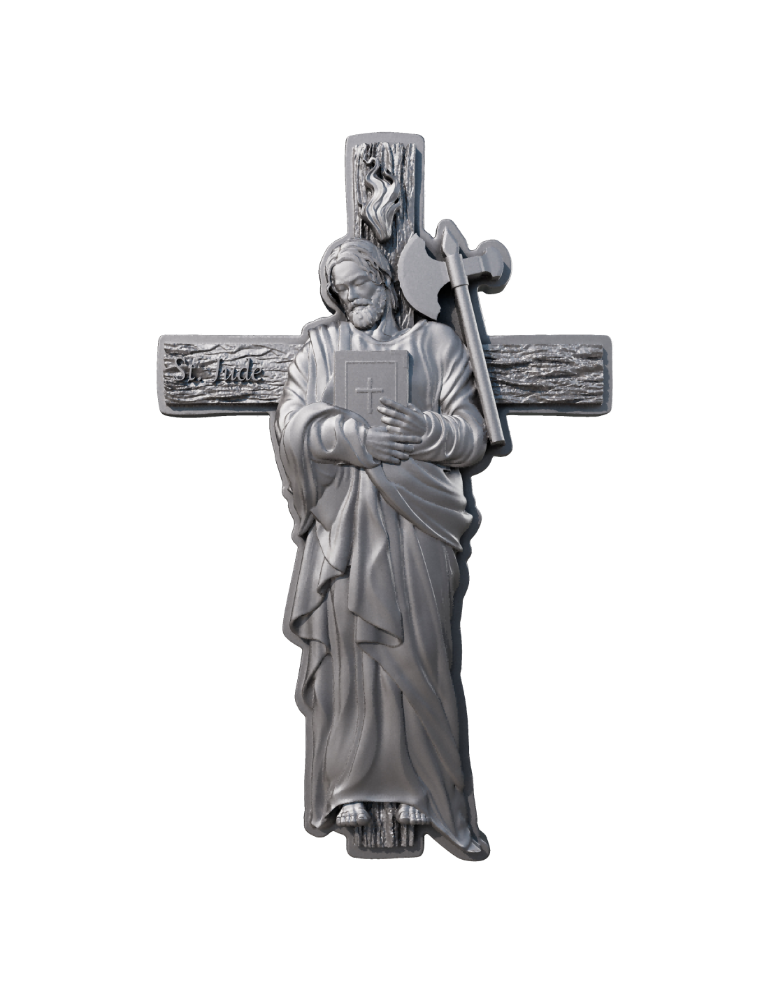 Cameroon - Saint Jude 12 Apostle Series ANTIQUE- 2 oz