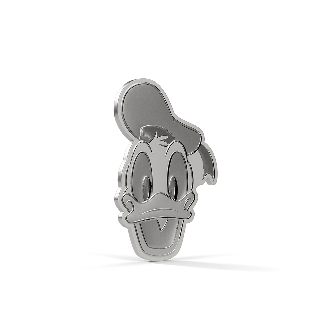 Niue - Mickey and Friends - Iconic Expressions - Donald Duck - 1/2 oz