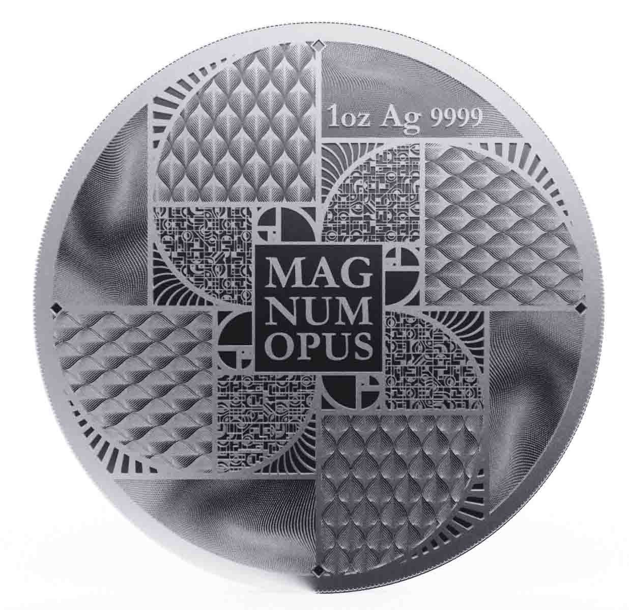 2023 - 1 oz - Niue Silver Magnum Opus Coin (In Capsule)