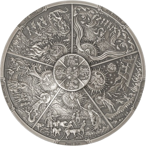 Palau - Aztec Five Suns – Ages of Man series