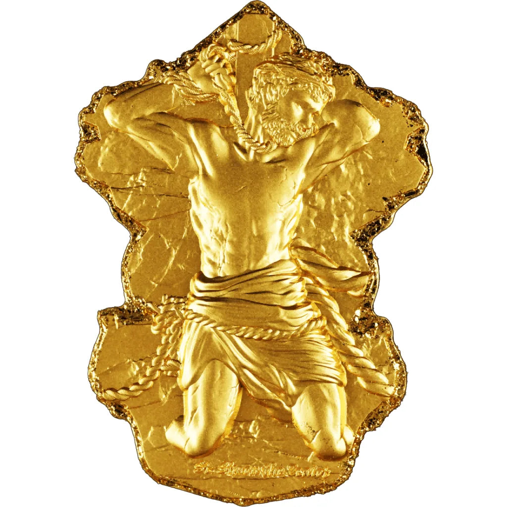 Cameroon - Saint Simon 12 Apostle Series GILDED - 2 oz