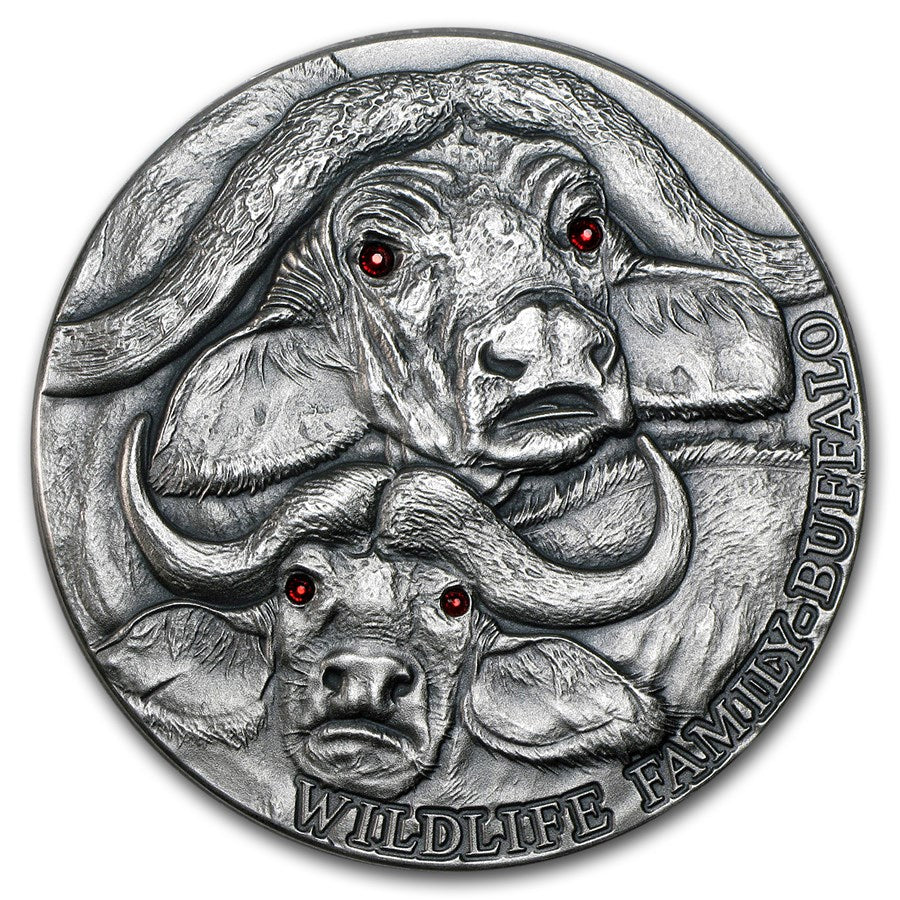 Niue - Wildlife Family BUFFALO - 1 oz