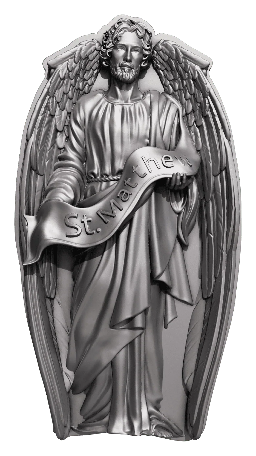 Cameroon - Saint Matthew 12 Apostle Series ANTIQUED - 2 oz