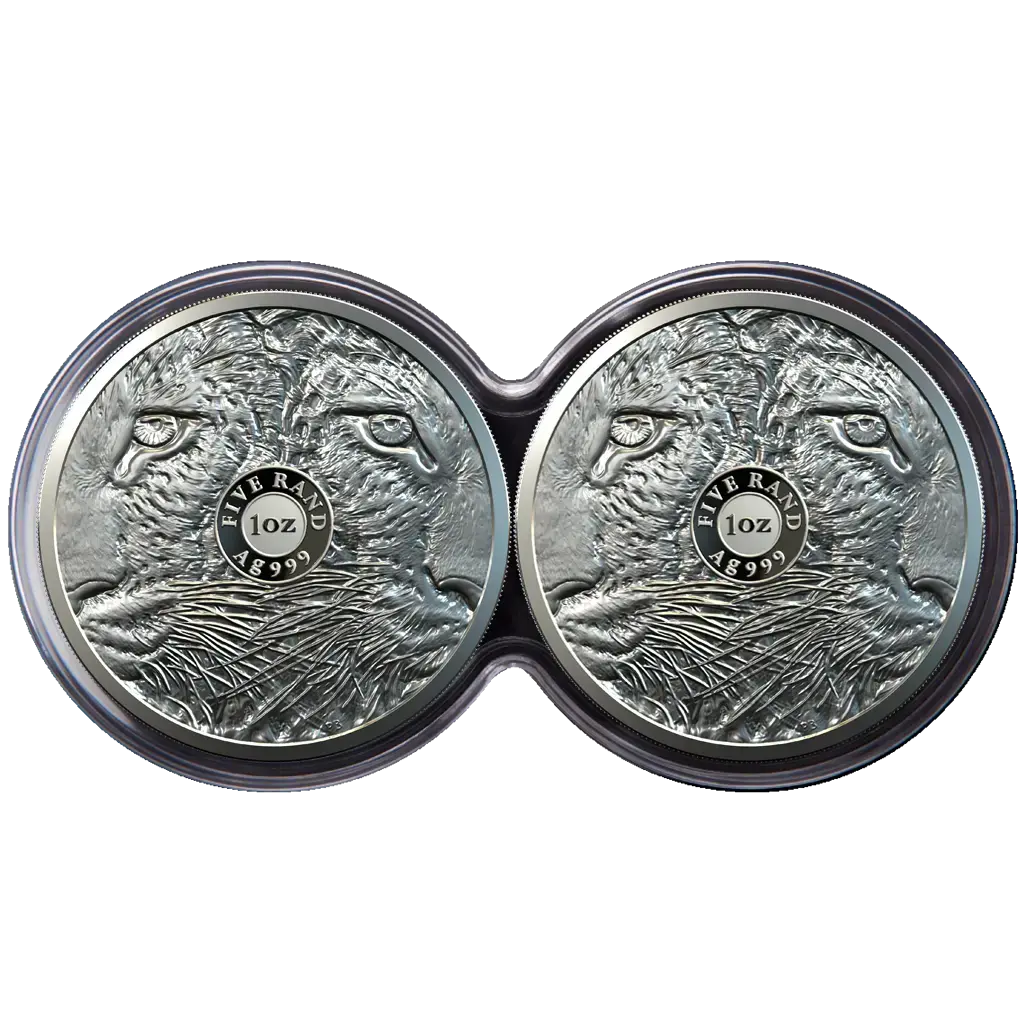 South Africa - Big Five I - Leopard - Double Capsule - 2 oz