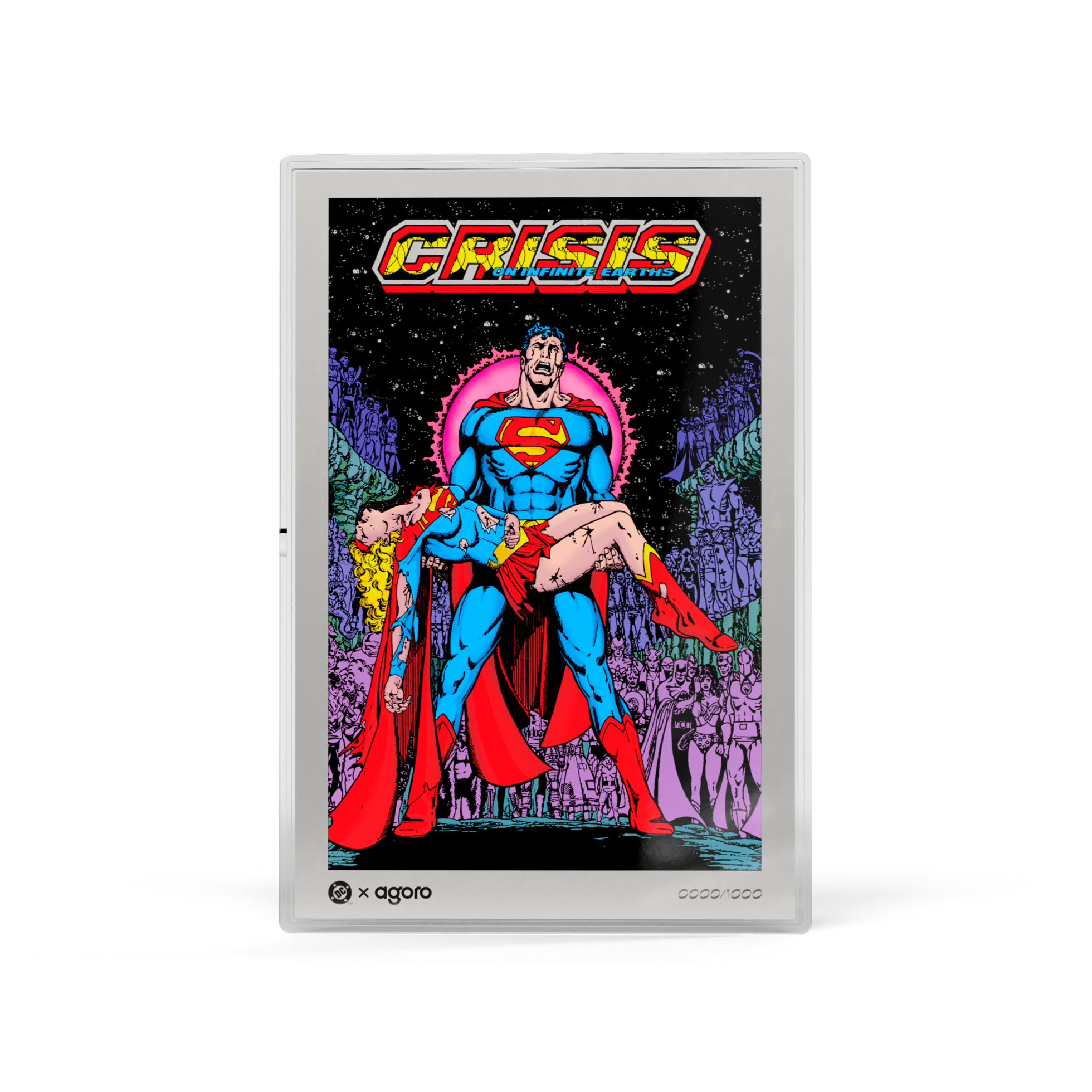 Niue - Superman - Crisis on Infinite Earths #7 - Death of Supergirl with Chase
