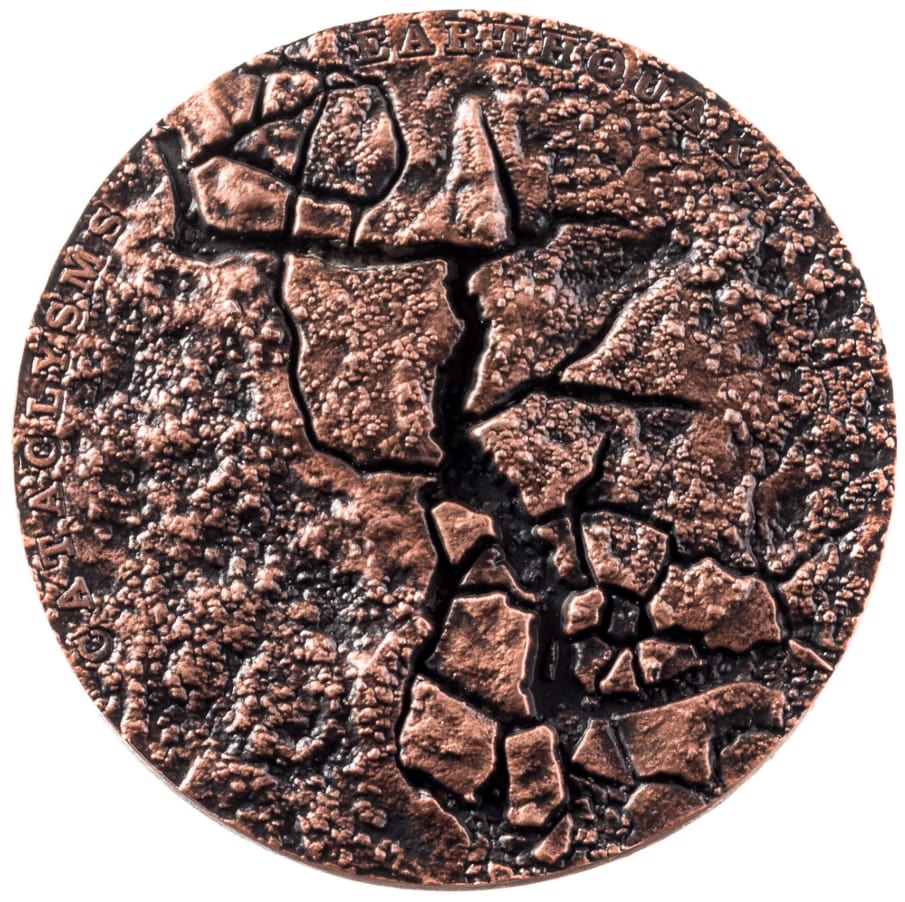 Fiji - EARTHQUAKE Nepal Cataclysms - 1 oz