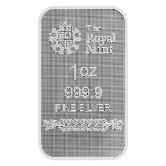 The Royal Mint and Germania Mint Norse Gods – Odin Fine Silver Bar (In Assay) 1 oz