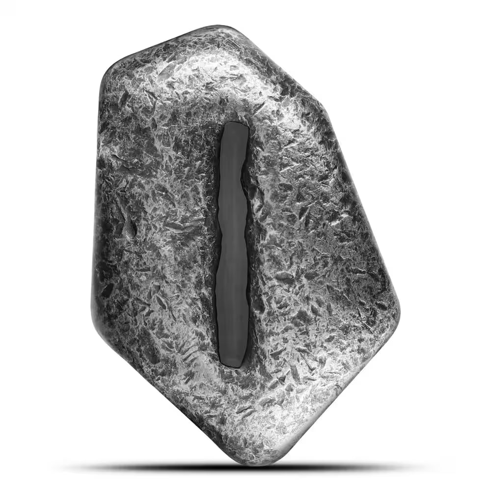 2025 Germania Runes - Isaz 1oz Silver Ennobled Cast Bar