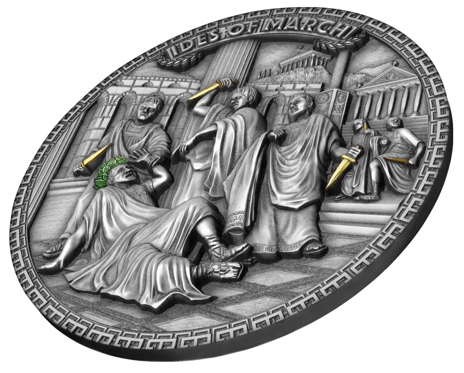 Niue - Ides of March Assassination of Julius Caesar 2 oz