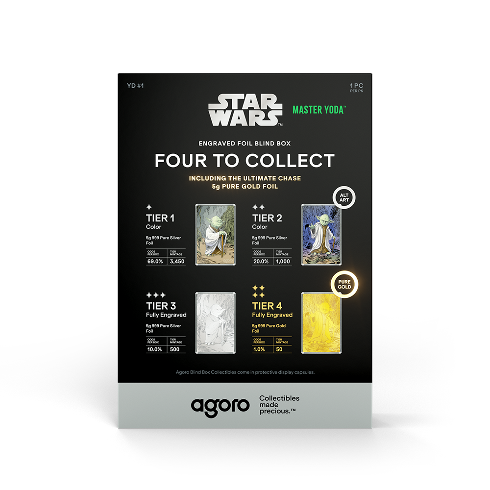 Niue - STAR WARS BLIND BOX - Master Yoda Blind Box Foil
