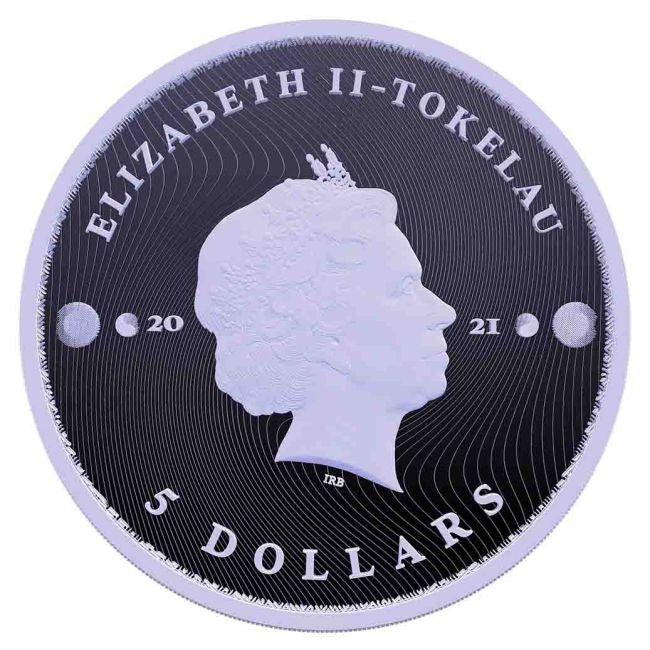 Tokelau - Silver Equilibrium Proof Coin Pressburg Mint - 2021 - 1 oz