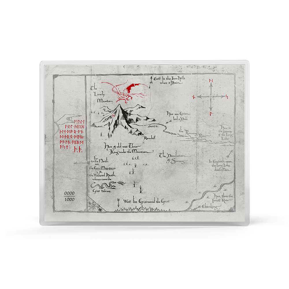 Niue - THE HOBBIT - Thorin's Map and Key
