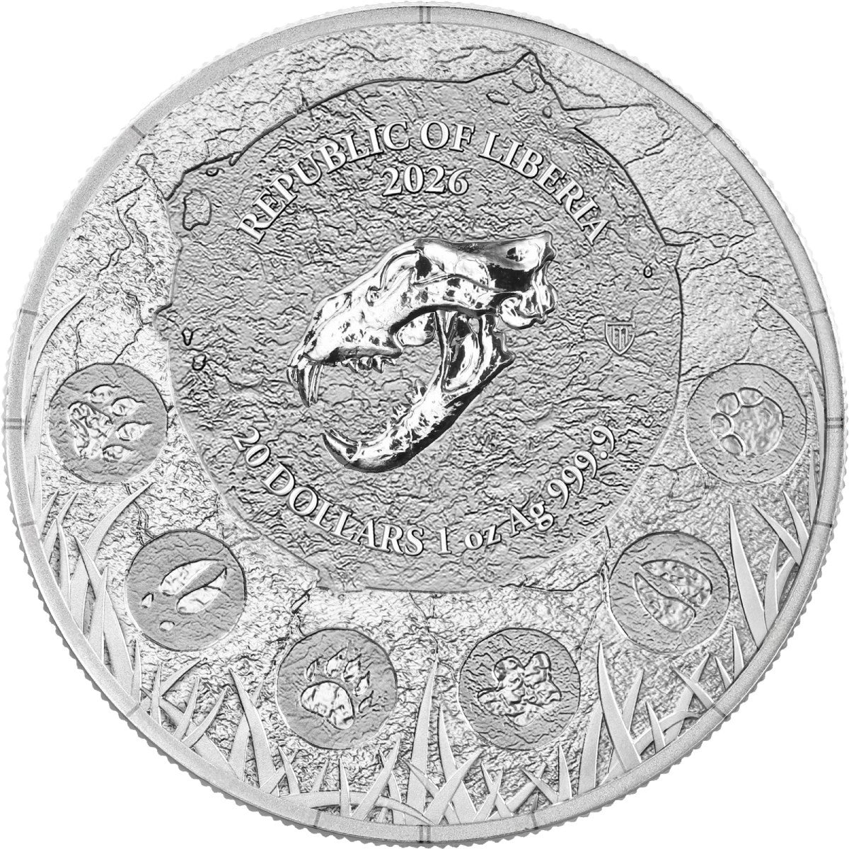 Liberia - Cave Lion Megafauna - 1 oz