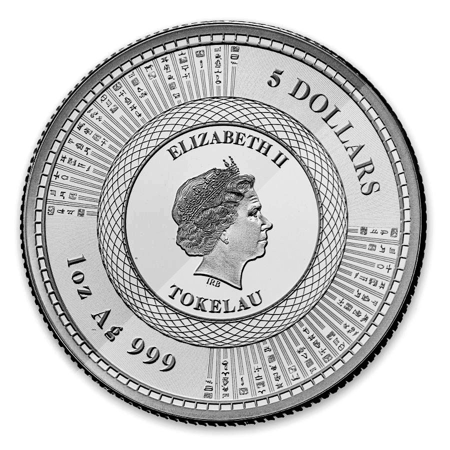 2020 - 1 oz - Tokelau Silver Vivat Humanitas Coin (In Capsule)