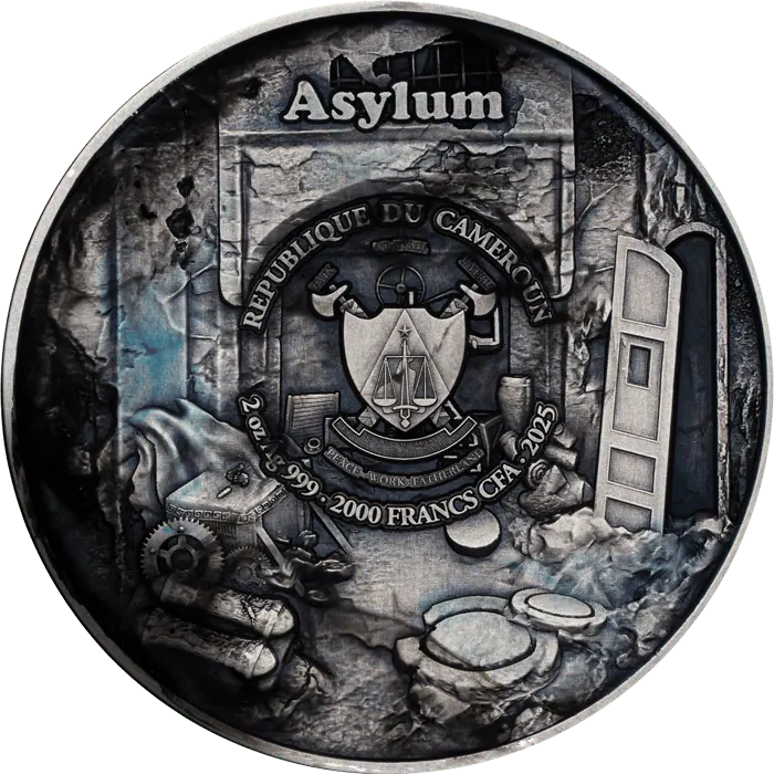 Cameroon - Asylum (Twilight mind series) - 2 oz , 11,5 g Copper