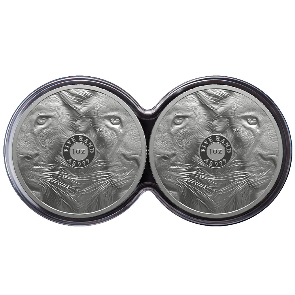 South Africa - Big Five III - Lion - Double Capsule - 2 oz