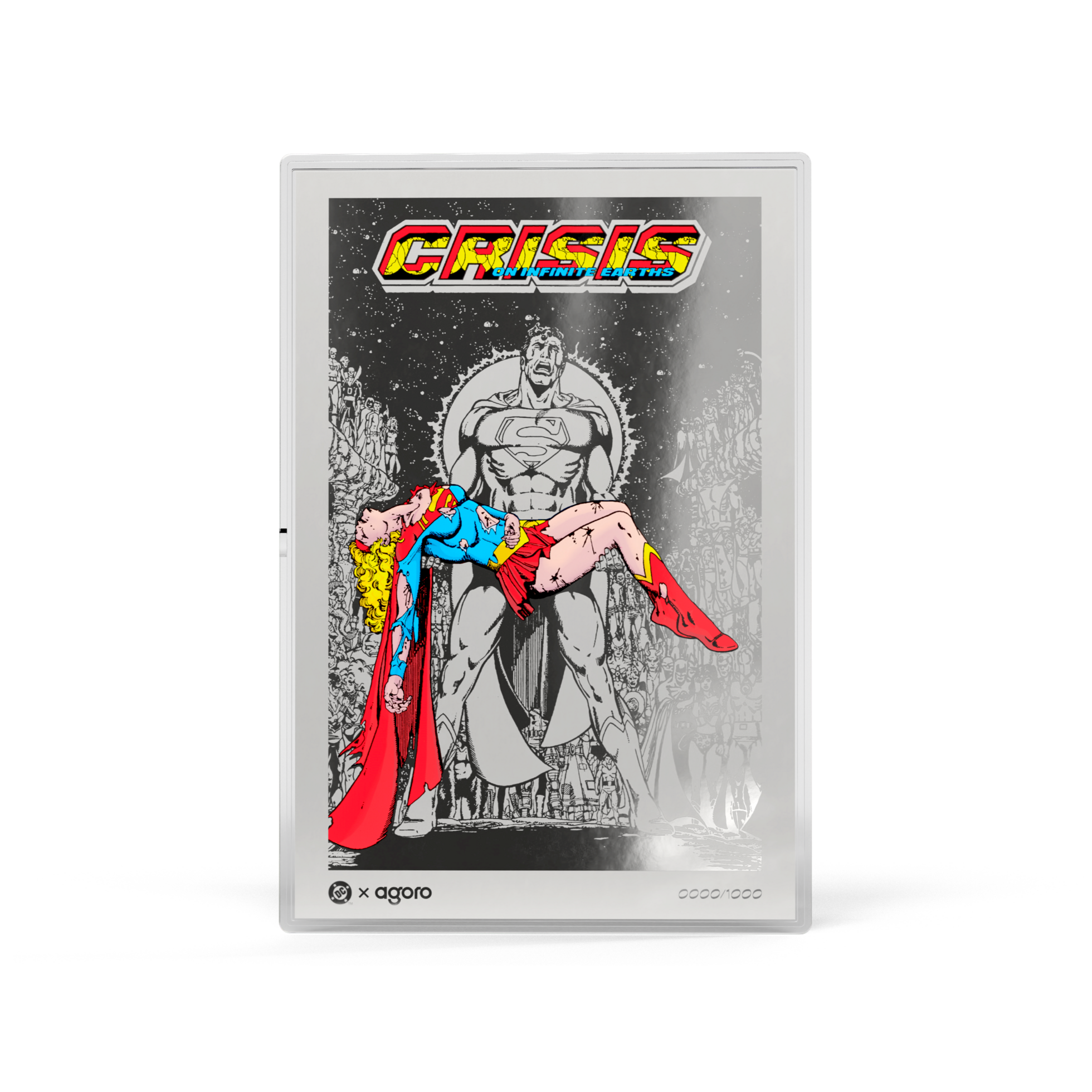 Niue - Superman - Crisis on Infinite Earths #7 - Death of Supergirl with Chase