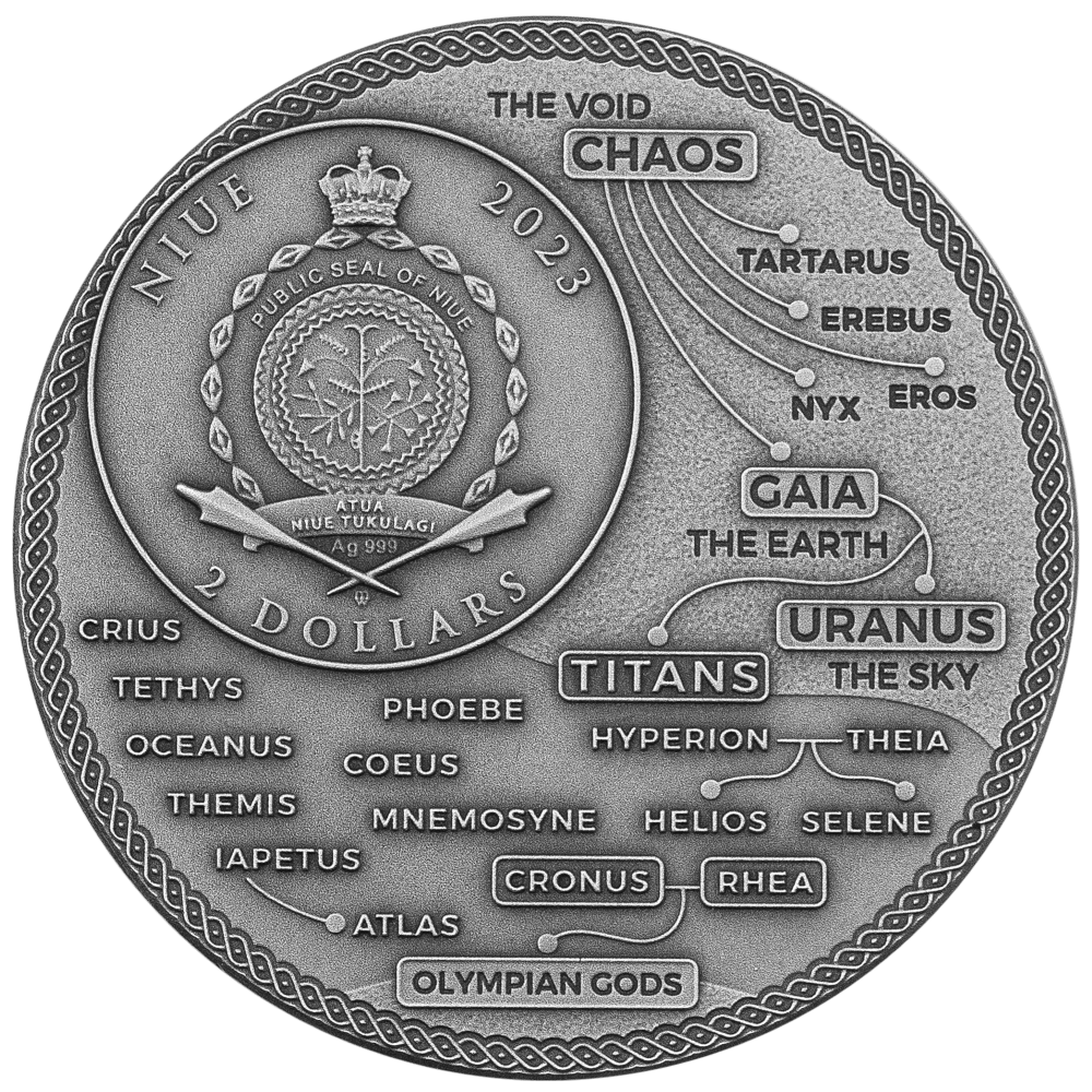 Niue - Helios – Titan series - 2 oz